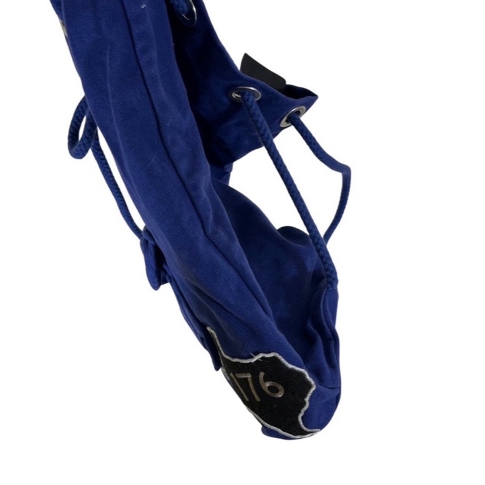 Nwt Wolf & Rita Blue Patchwork Drawstring Texas S… - image 5